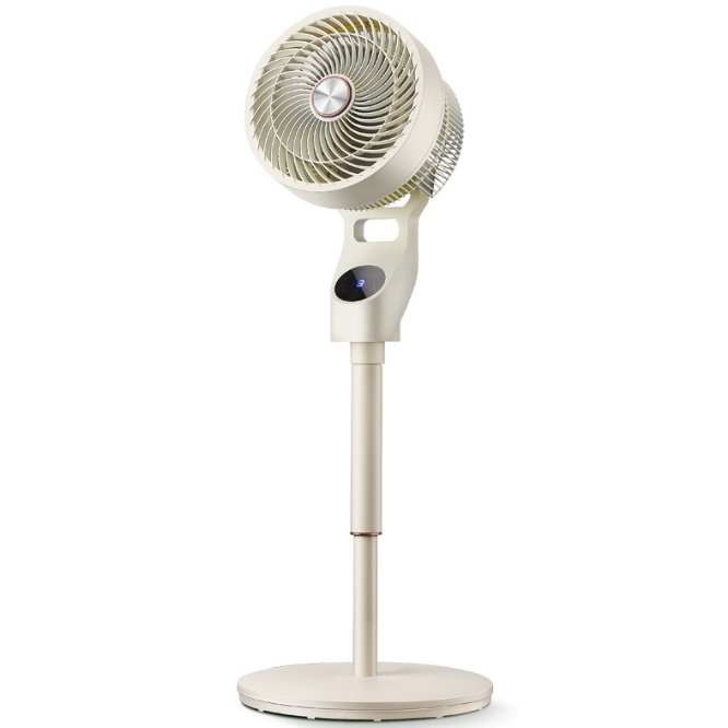3D Auto Oscillation air Circulating Fan Portable Height Adjustable Standing Fan Timing Display Quite Motor Table Fan