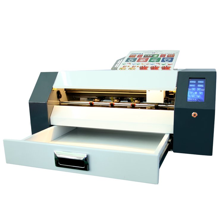 Light New Auto Feeding Business Card Slitter/Business Card Die Cutting Machine/ Electric Name Card Cutter