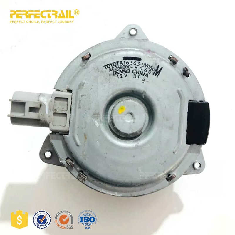PERFECTRAIL 16363-0Y050 Auto Part Radiator Cooling Fan Motor for Toyota Yaris 1999-2005