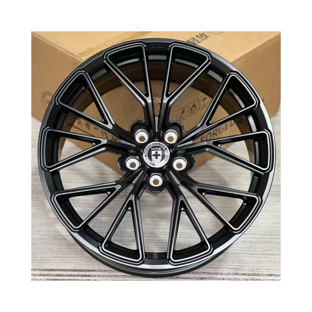 Aluminum Alloy Wheel 5 Spoke 18 19 Inch Auto Rims 5X114.3 5X100 5X112 5X120Custom Wheels for Car