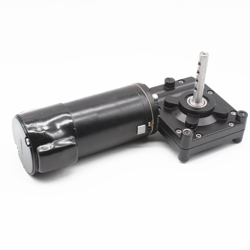 73mm 90 Degree Angle 24V 12V DC High Torque Worm Gear Motor for Golf Trolleys