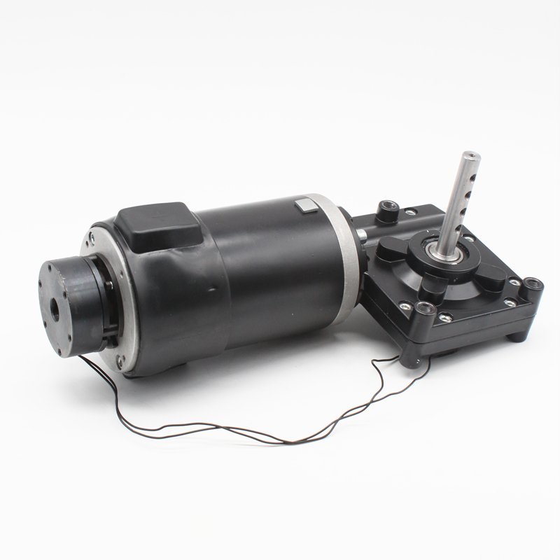 73mm 90 Degree Angle 24V 12V DC High Torque Worm Gear Motor for Golf Trolleys