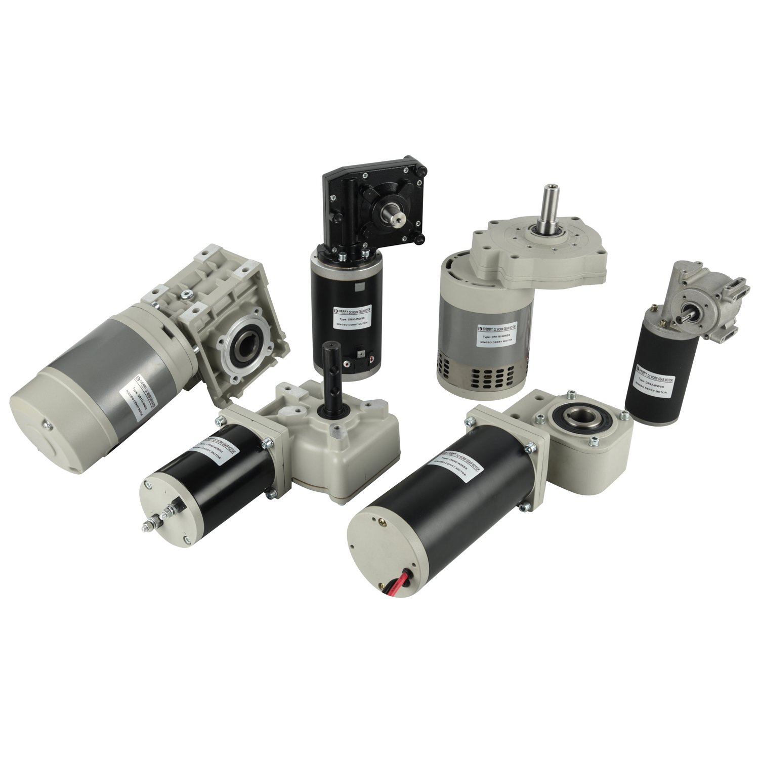 73mm 90 Degree Angle 24V 12V DC High Torque Worm Gear Motor for Golf Trolleys