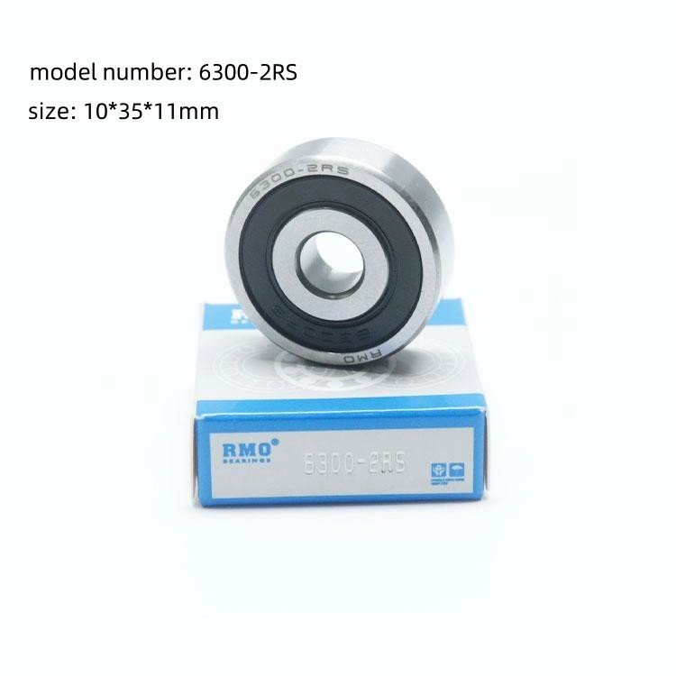 China 6300 Series Bearing 6300 RS Engine Crankshaft Auto Bearing Deep groove Ball Bearing 6300 2RS 6300 Bearing