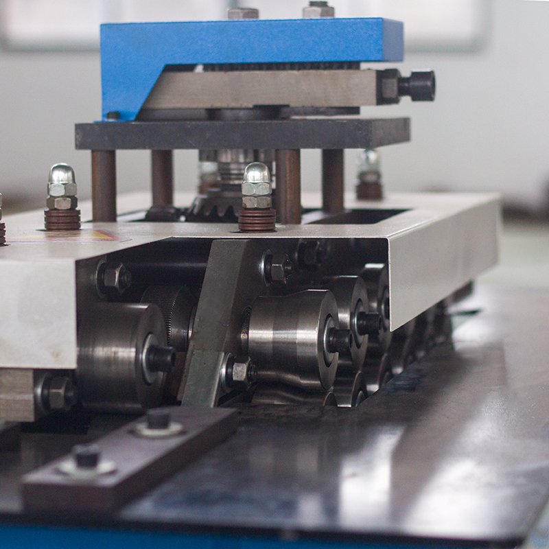 Square Duct Making Machine Auto Duct Line Pittsburgh Lock Forming Machine for Air Duct Making