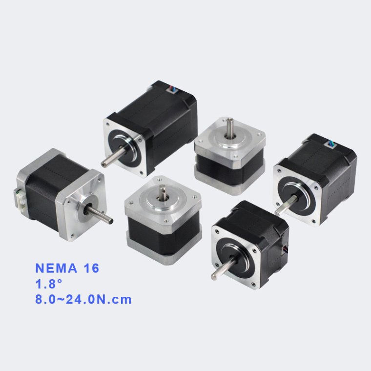 PrimoPal Custom 39mm Hybrid Step Motor 1.8 Degree 0.30nm Nema 16 Stepper Motor for Industrial