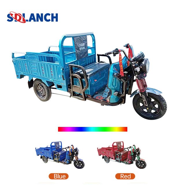 New Product Electric 3-wheel Tricycle Vehicle Motorcycle Engine Van Cargo Trike Gas 3 Tires Motor Tricycle