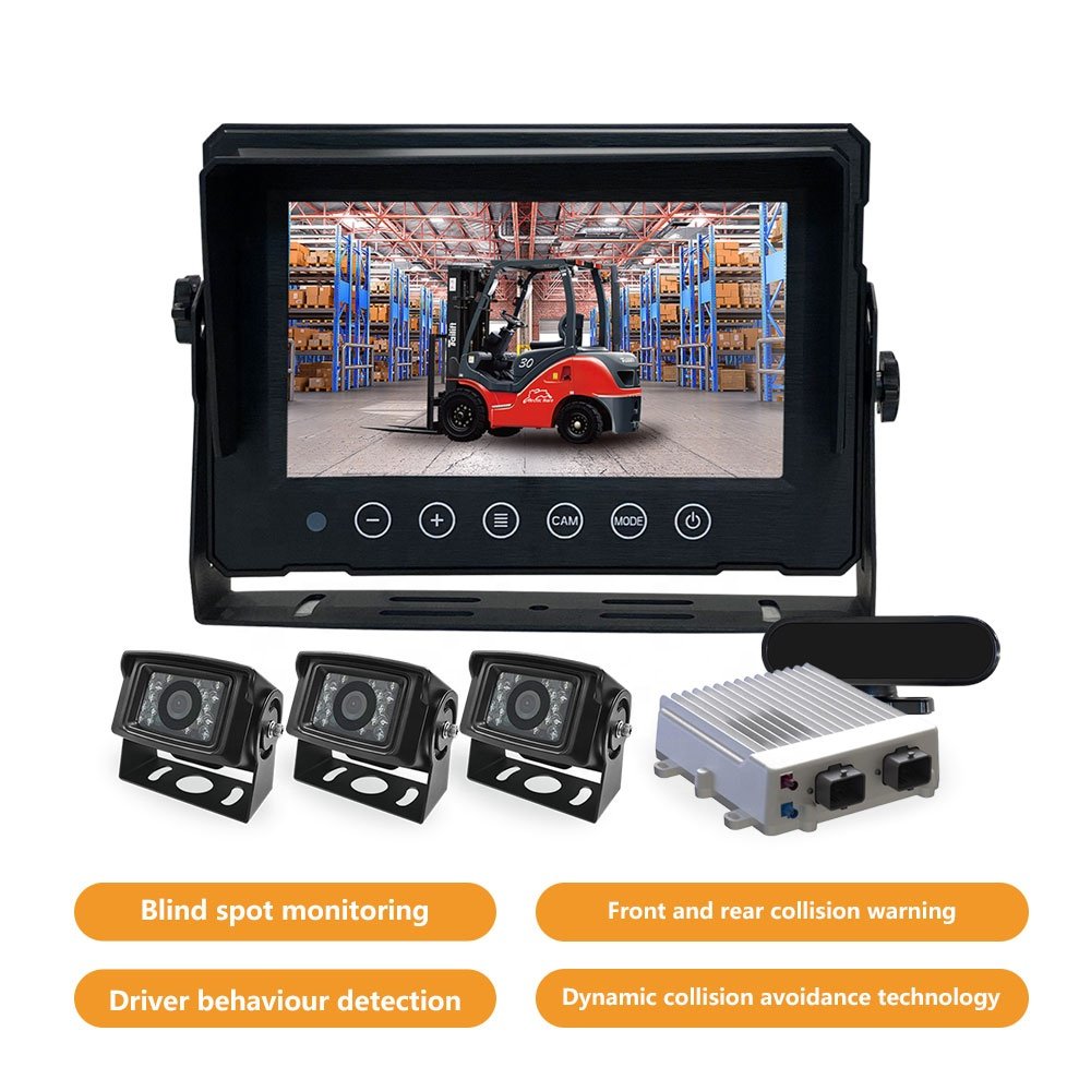 SAB0 Quality AI Collision Avoidance System Forklift Intelligent Anti-Collision Warning Monitor Camera New Restaurant Industries