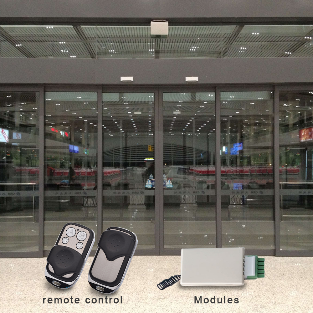 YET234 and YET026 Best Selling Sliding Glass Door Receiver Module Smart RF Remote Control Set Motor Controller