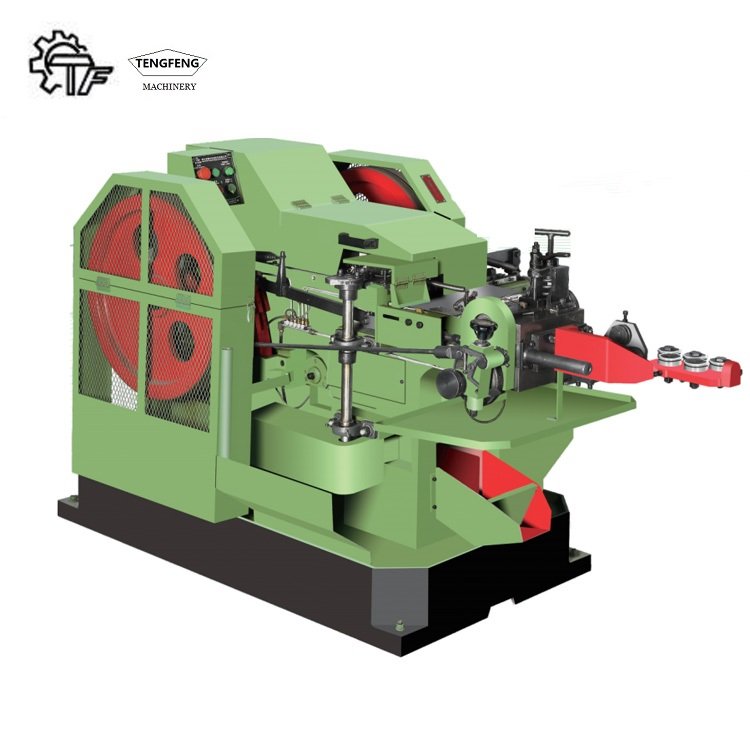 High Quality Full Auto Taiwan Semi-Tubular Rivets Cold Heading Machine for Length 80mm Hollow Rivet Machine
