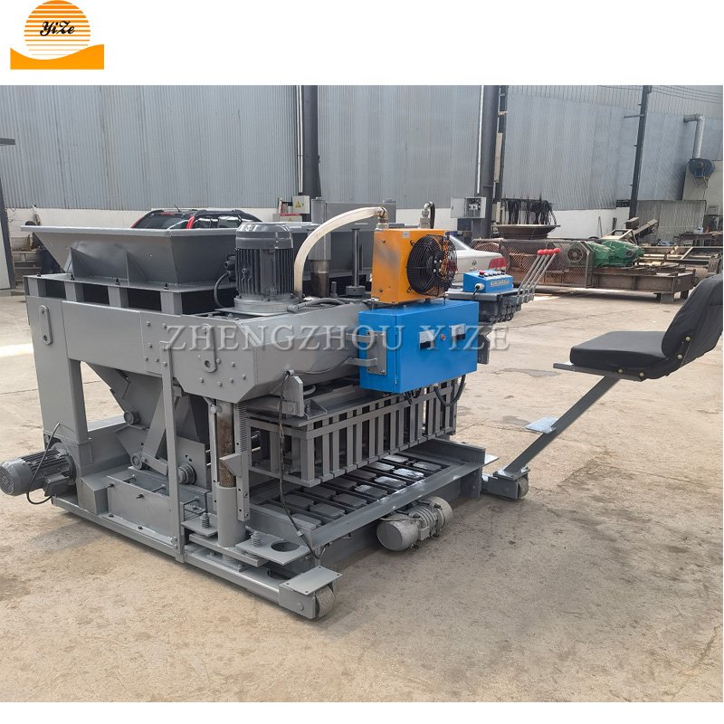 Manual Cement Interlocking Brick Machine Price in India Mini Auto Mud Brick Cement Machine Block Brick Making Machine