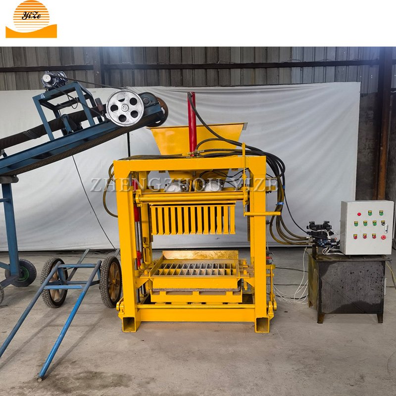Manual Cement Interlocking Brick Machine Price in India Mini Auto Mud Brick Cement Machine Block Brick Making Machine
