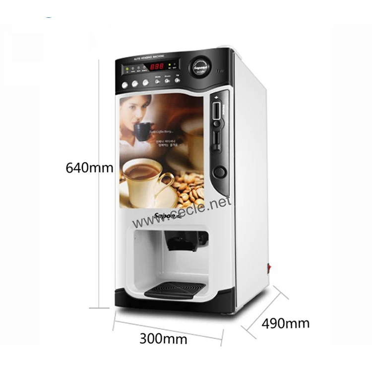 Self Serve Coffee Vending Machine Coin-operated Vending Machine Mall Vending Machine