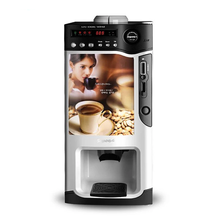 Self Serve Coffee Vending Machine Coin-operated Vending Machine Mall Vending Machine