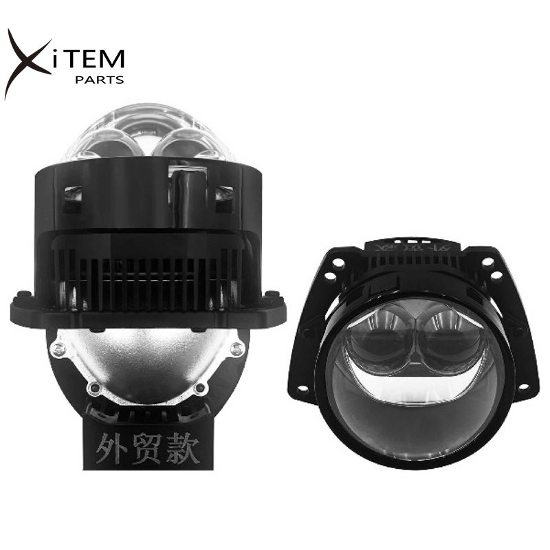 LED Projector Lens for Car Motor CSP 100W 150W 200W Auto Lighting System 2.5 3.0 Inch Bi LED Projector Lens