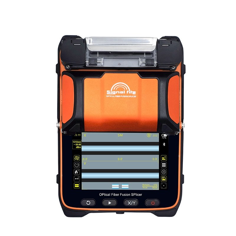six motors Splicing Machine optical fiber welder fiber optic signal fire ai6 ai5 ai7 ai8 ai-9c fusion splicer ai10 ai9