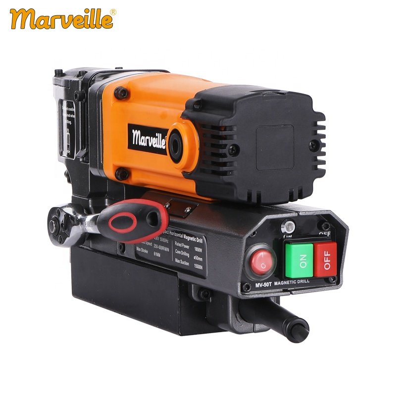 New Arrival Marveille MW-50G Magnetic Drilling Machine 50mm Portable Magnetic Drill with Tapping Function
