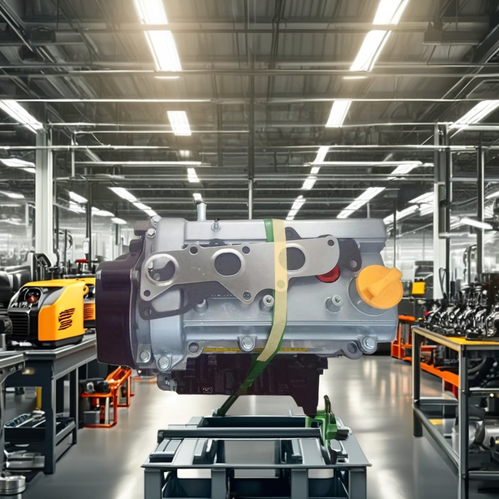 HEADBOK SQR372 New 0.8L Gasoline Auto Engine Assembly Long Block for Chery QQ Diesel Type
