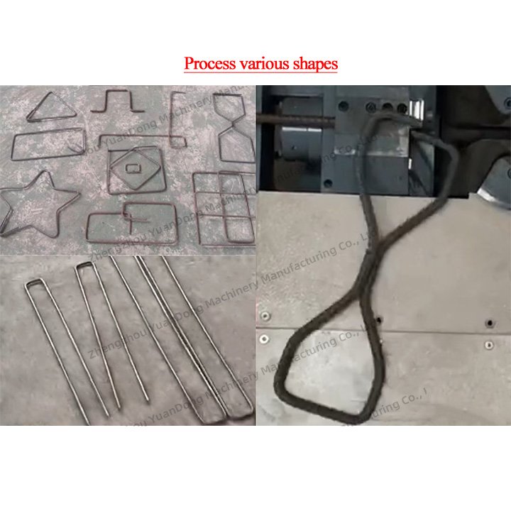 Cnc Automatic Stirrup Bending Machine Electric Auto Rebar Straightening Bender and Cutter