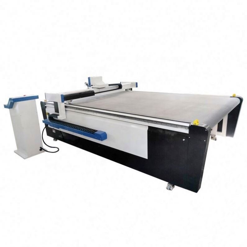 ANDUUK Leather Clothing Advertising Knife Cutting Machine Carpet Oscillating Knife Cutting Machine