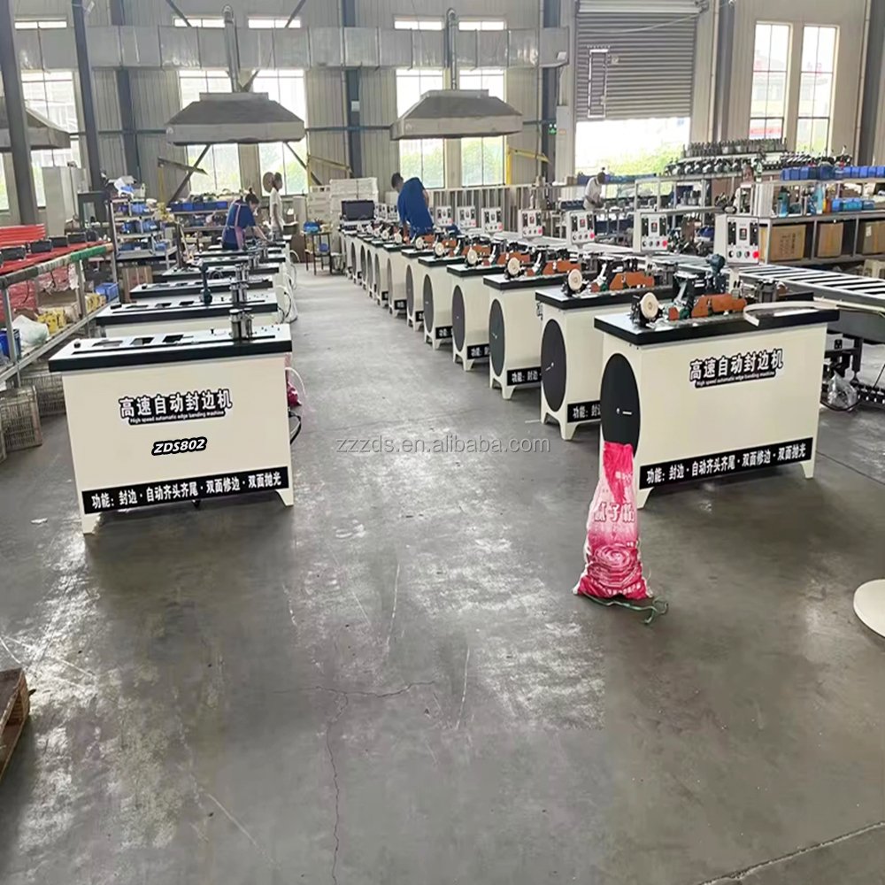 Furniture Portable Kdt Edge Bander Machine Buffing Trimmer Gluing MDF Automatic Pvc Edge Banding Machine Price Woodworking