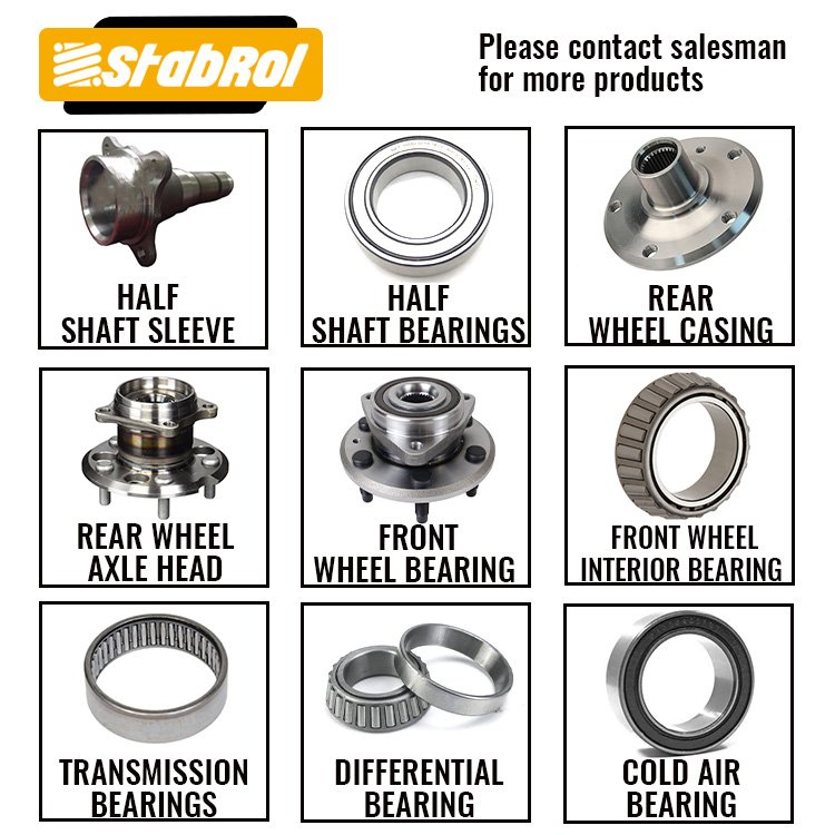 Car Wheel Hub Bearing for TOYOTA Starlet 43502-10030 43502-10040 43502-16030 Auto Steering Systems Auto Parts Hub Unit Bearing