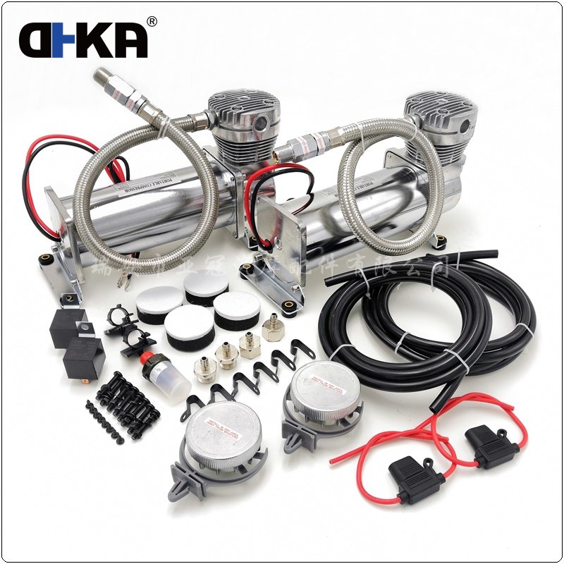 12V the Compressor Pressure Truck Car Boat Motor for Air Compressor Tank Kit With Horn System AS-C305DUAL