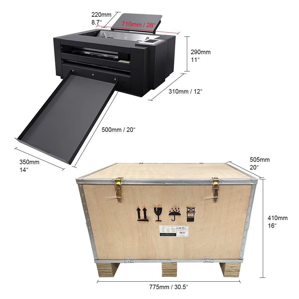 Purcell A3+ Multi Sheet Auto Feeding Label Cutting Machine CCD Camera Sticker Die Cutting Machine Label Cutter Plotter
