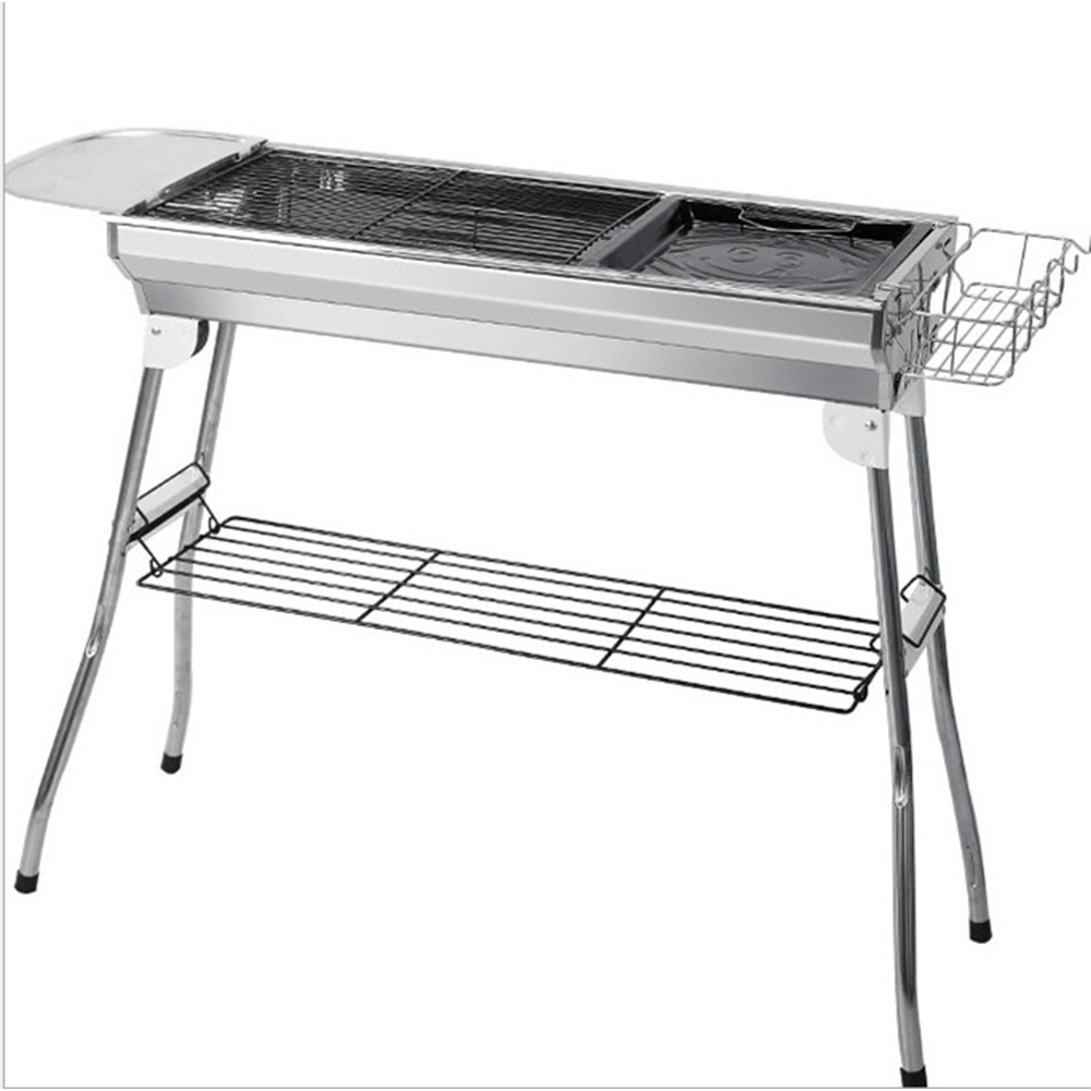 BBQ Grills Motor Electrica Auto,Smoker Stainless Steel Spit Camping Outdoor Kitchen Charcoal Rotisserie/