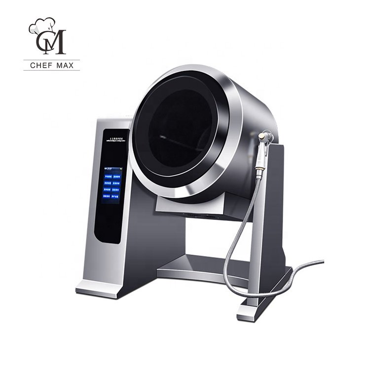 Stainless Steel Multifunction Custom Stirfry Automatic Rotating Wok Machine Auto Cooking Robot