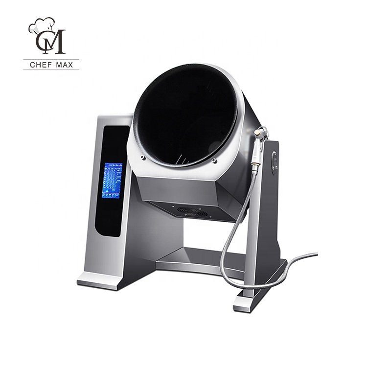 Stainless Steel Multifunction Custom Stirfry Automatic Rotating Wok Machine Auto Cooking Robot