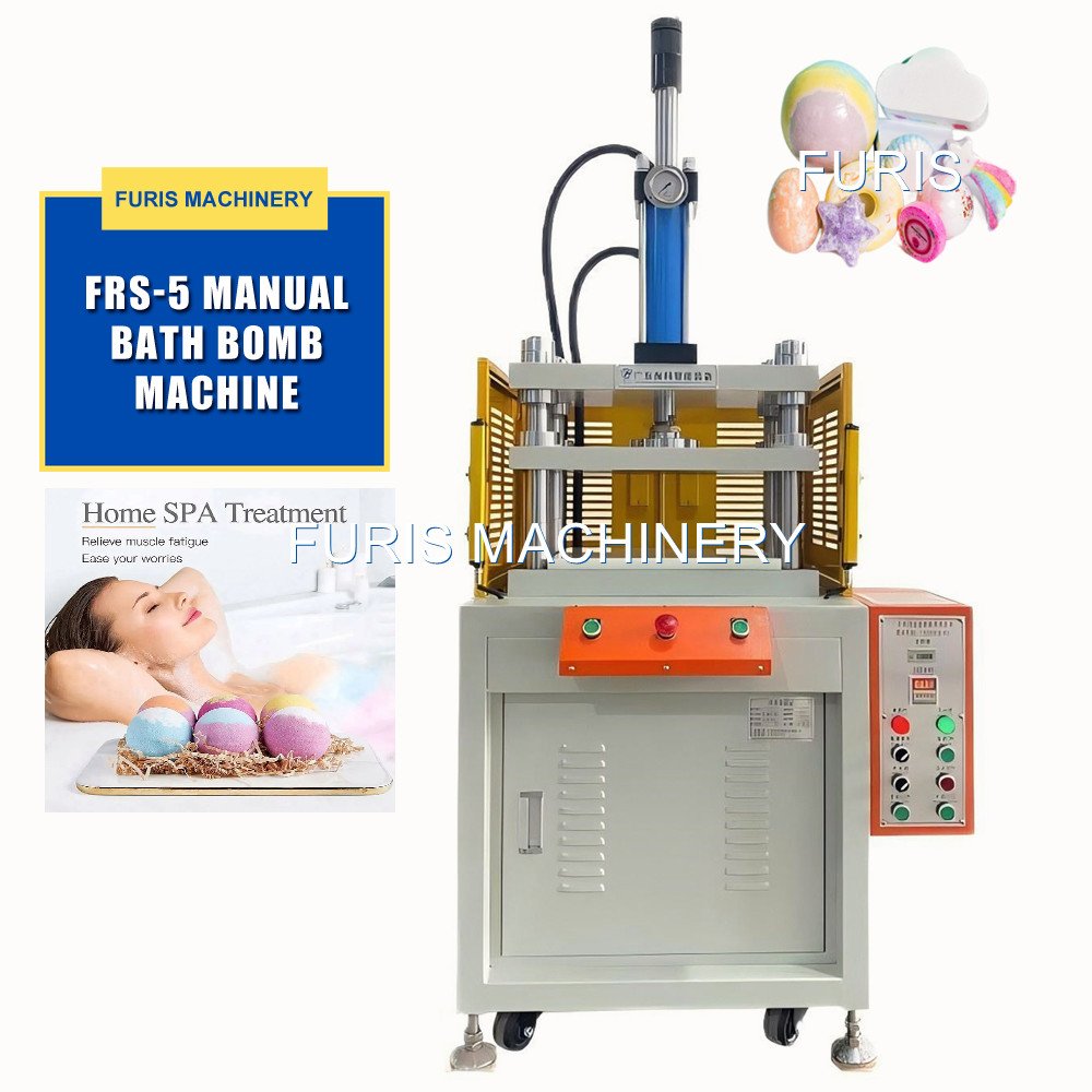 High Speed Professional Supplies Full Semi Auto Bath Bomb Balls Press Machine Set With 1/2 Rows of Boom 4/6/8 Wrapper Low Price