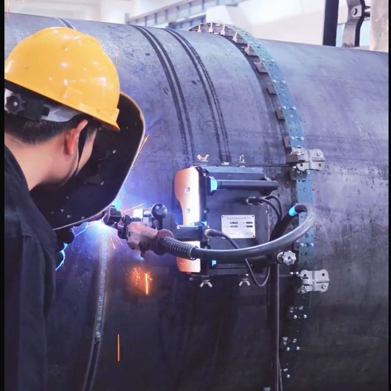 Huawei HK-11WG Pipe Full Position Automatic Welding Trolley Wireless Remote Control Auto Welding Carriage