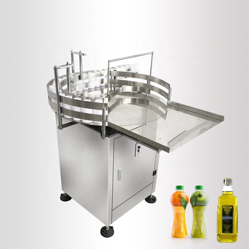 Automatic Glass Plastic Sort Collecting Bottle Unscrambler Machine for Assembly Line