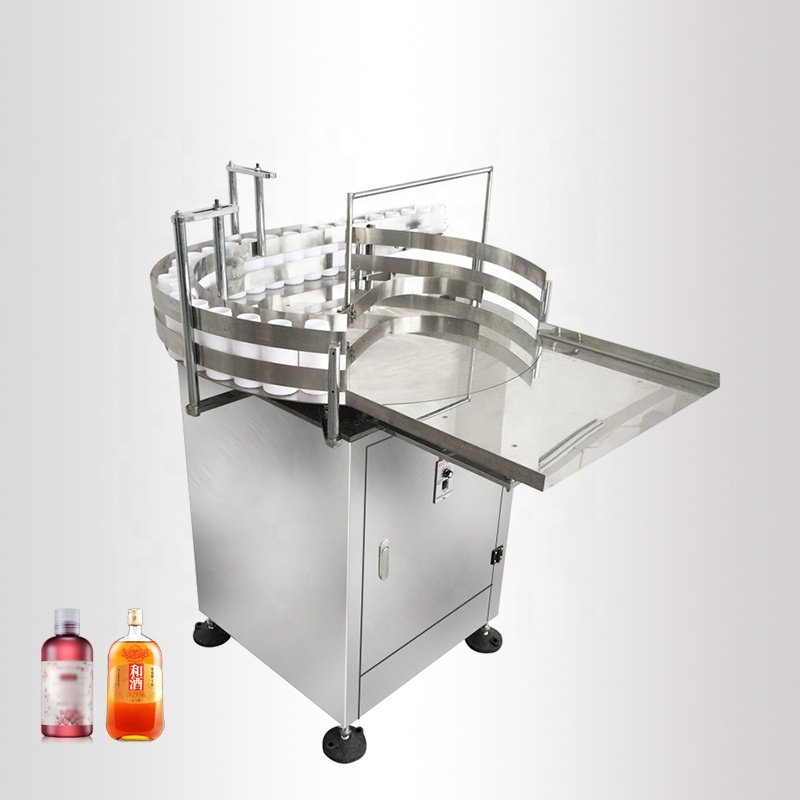 Automatic Glass Plastic Sort Collecting Bottle Unscrambler Machine for Assembly Line