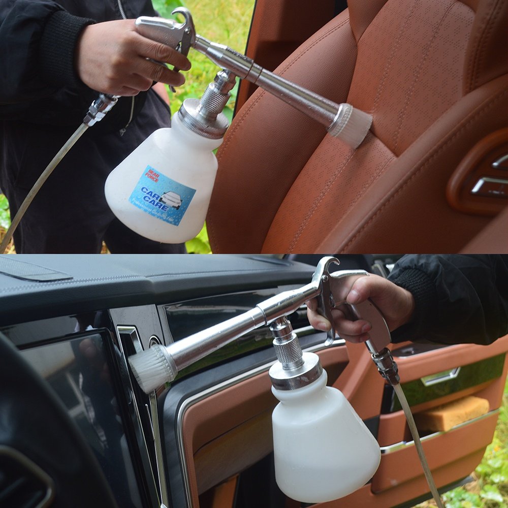 Tornado Interior Cleaning Gun Car Wash Detailing Spray Gun Tornado Espuma Tool Foam Gun with Rotational Bearing