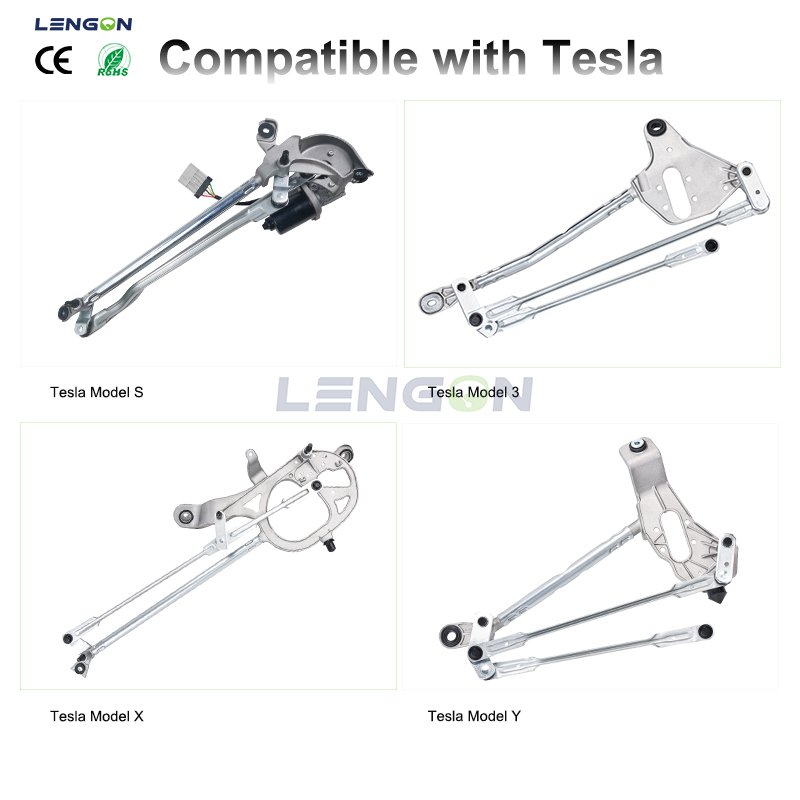 Lengun Factory Wholesale Brand-New 107672500D 107672599F 2017-2023 Wiper Module Windshield Wiper Linkage for Tesla Model 3 LHD