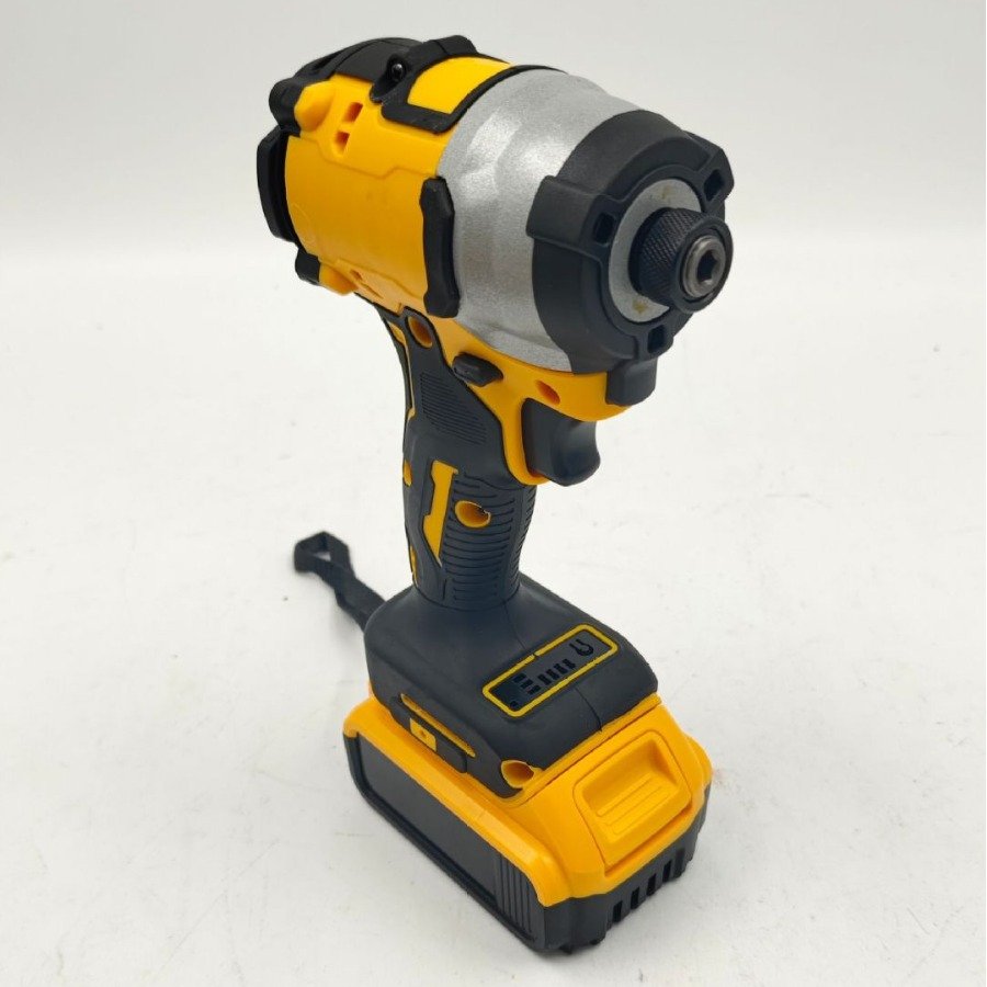Professional 20V Cordless Impact Wrench 1/2" 650Nm Brushless Motor with 4.0Ah Li-ion Battery 6-Speed Adjustment for Auto Repair
