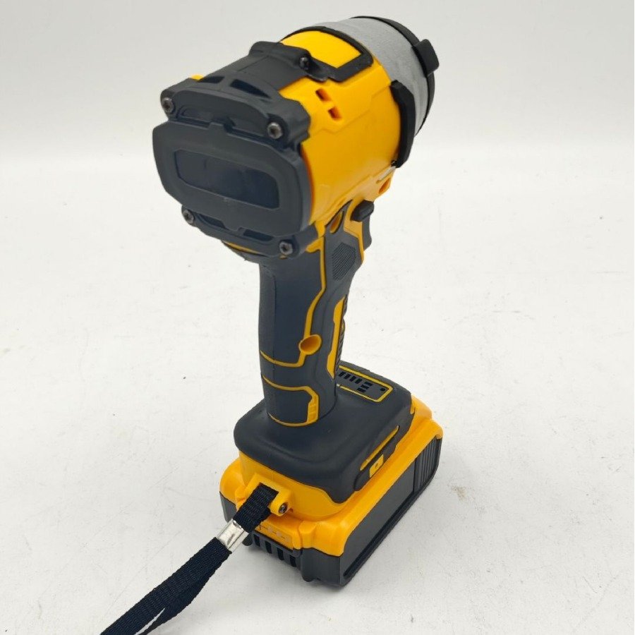 Professional 20V Cordless Impact Wrench 1/2" 650Nm Brushless Motor with 4.0Ah Li-ion Battery 6-Speed Adjustment for Auto Repair