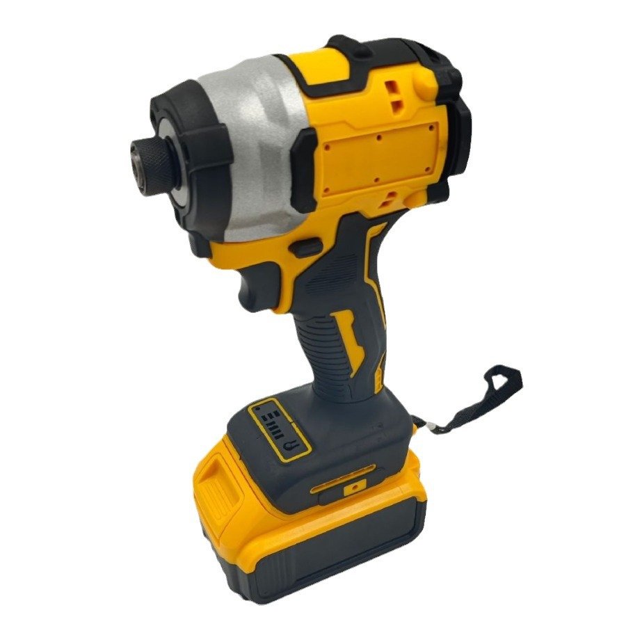 Professional 20V Cordless Impact Wrench 1/2" 650Nm Brushless Motor with 4.0Ah Li-ion Battery 6-Speed Adjustment for Auto Repair