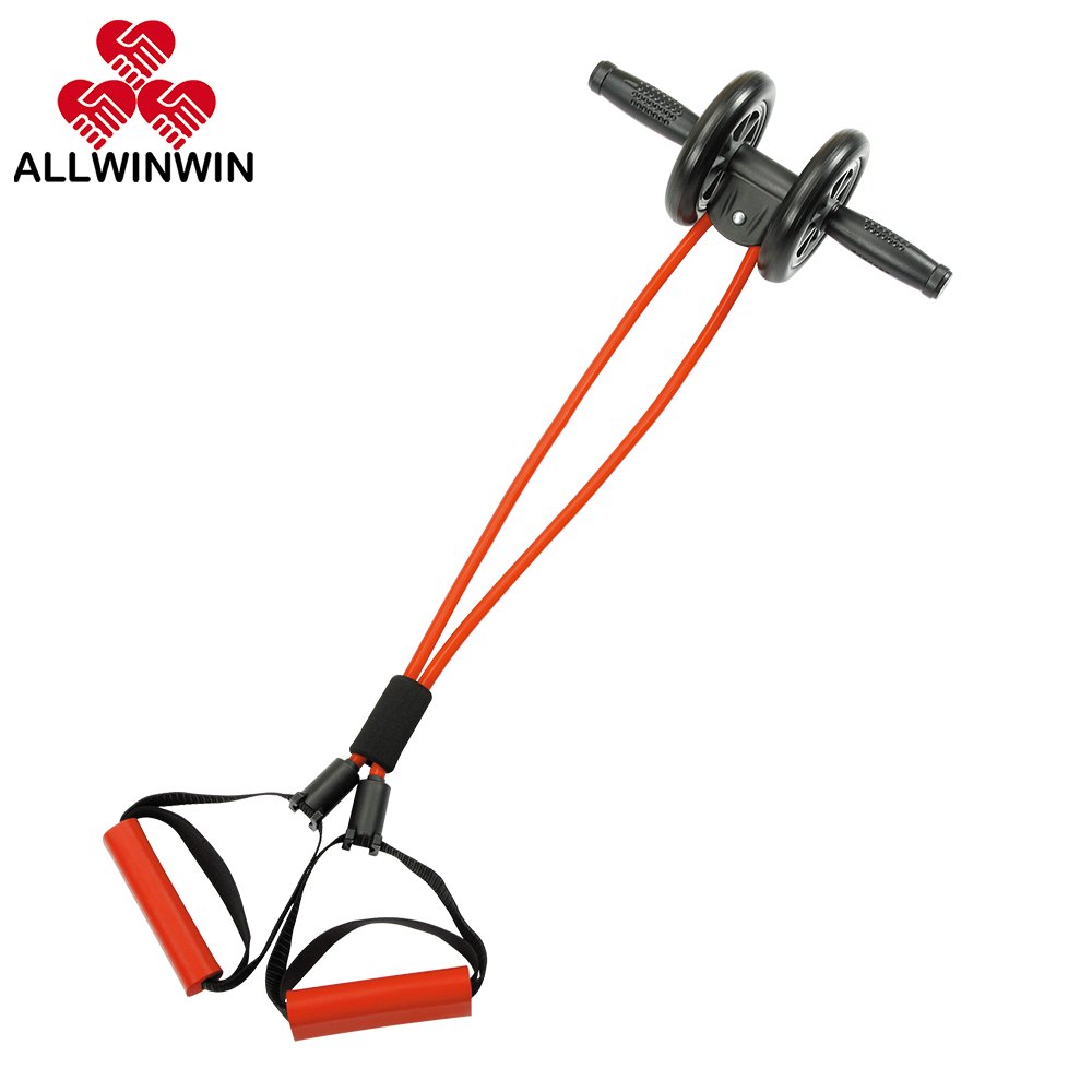 ALLWINWIN ABW56 Ab Wheel - Resistance Tube Roller Rocker Toner Trimmer