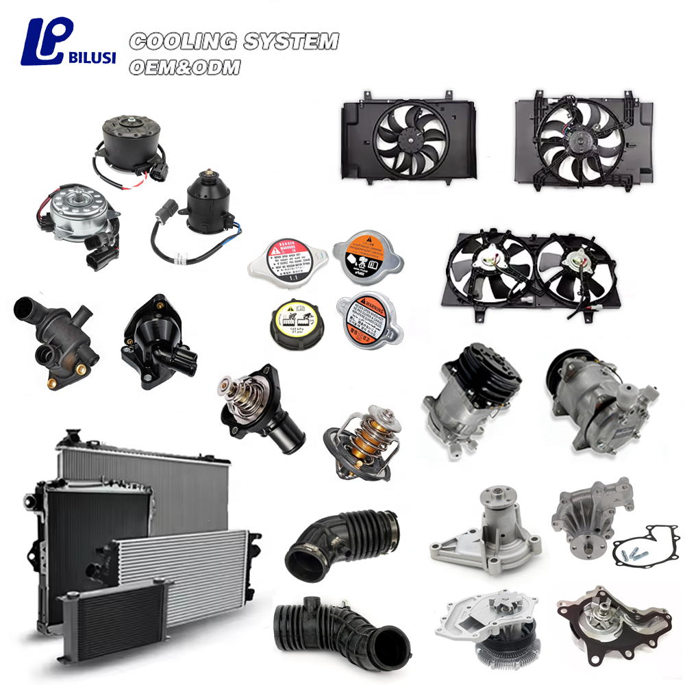 Bilusi 12v 24v Dc Car Electrical Radiator Cooling Denso Fan Motor for Hyundai Accent Sonata Azera Elantra KIA K5 K7 Optima