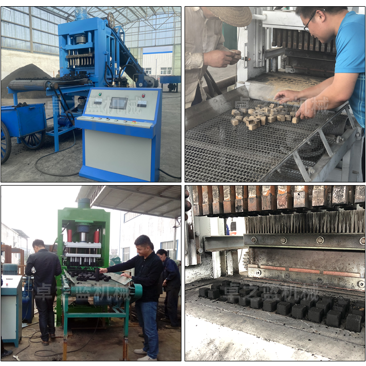Various Metal Ore Powder Molding Chemical Fertilizer Bricket Uganda Wood Charcoal Auto Coal Fine Bbq Briquette Making Machine
