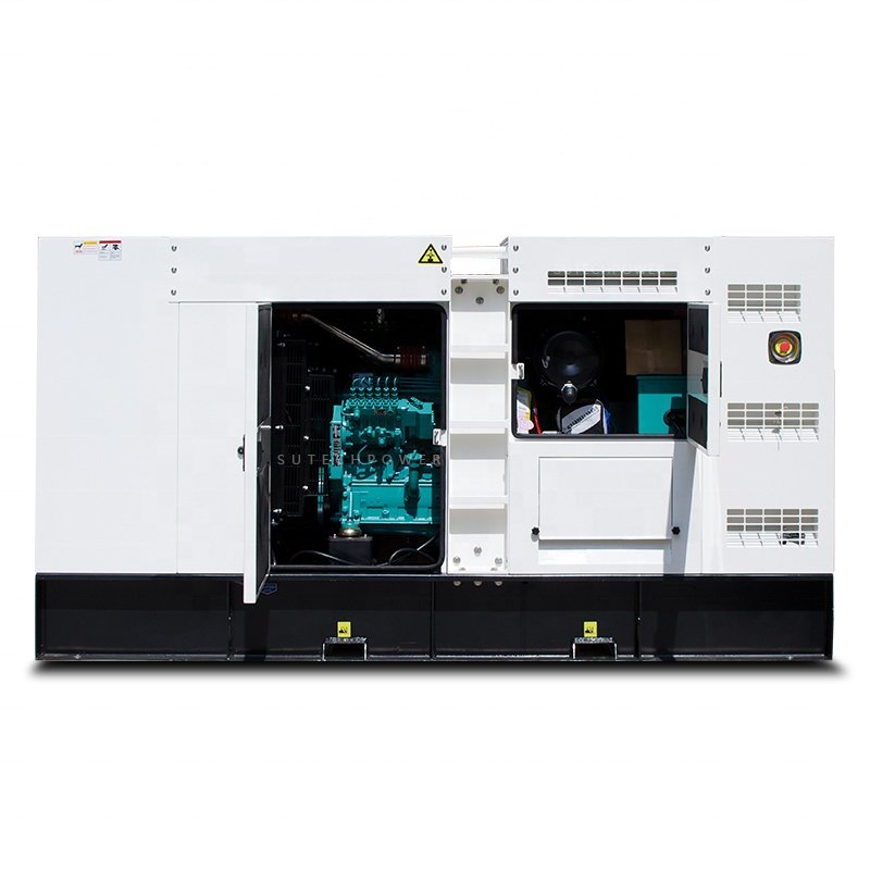 AC 3 Three Phase 220V/380V Soundproof 120kva 125kva 130kva diesel Generators Power by cummins Motor Generator 100kw