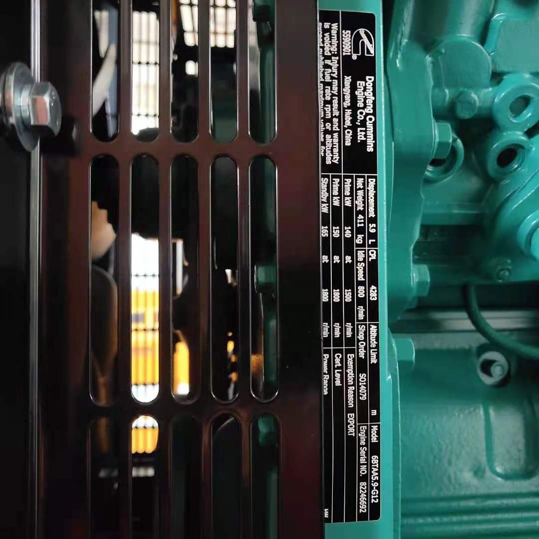 AC 3 Three Phase 220V/380V Soundproof 120kva 125kva 130kva diesel Generators Power by cummins Motor Generator 100kw