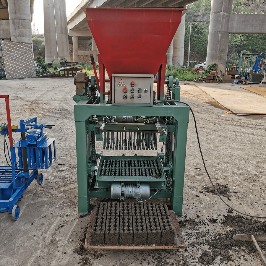 KM4-35B 400-200-200mm Block Making Machine Semi Automatic Hollow Hallow Concrete Cement Brick Make Machinery