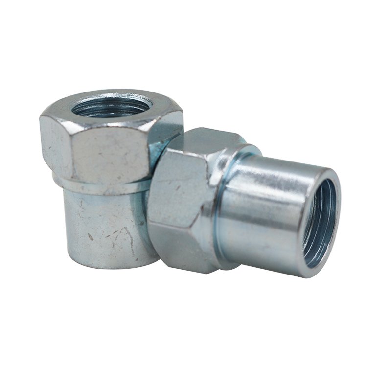 Dongguan Factory Custom Steel Zinc Coated Sleeve Hex Nuts Steel Stainless Steel Passivated Parts