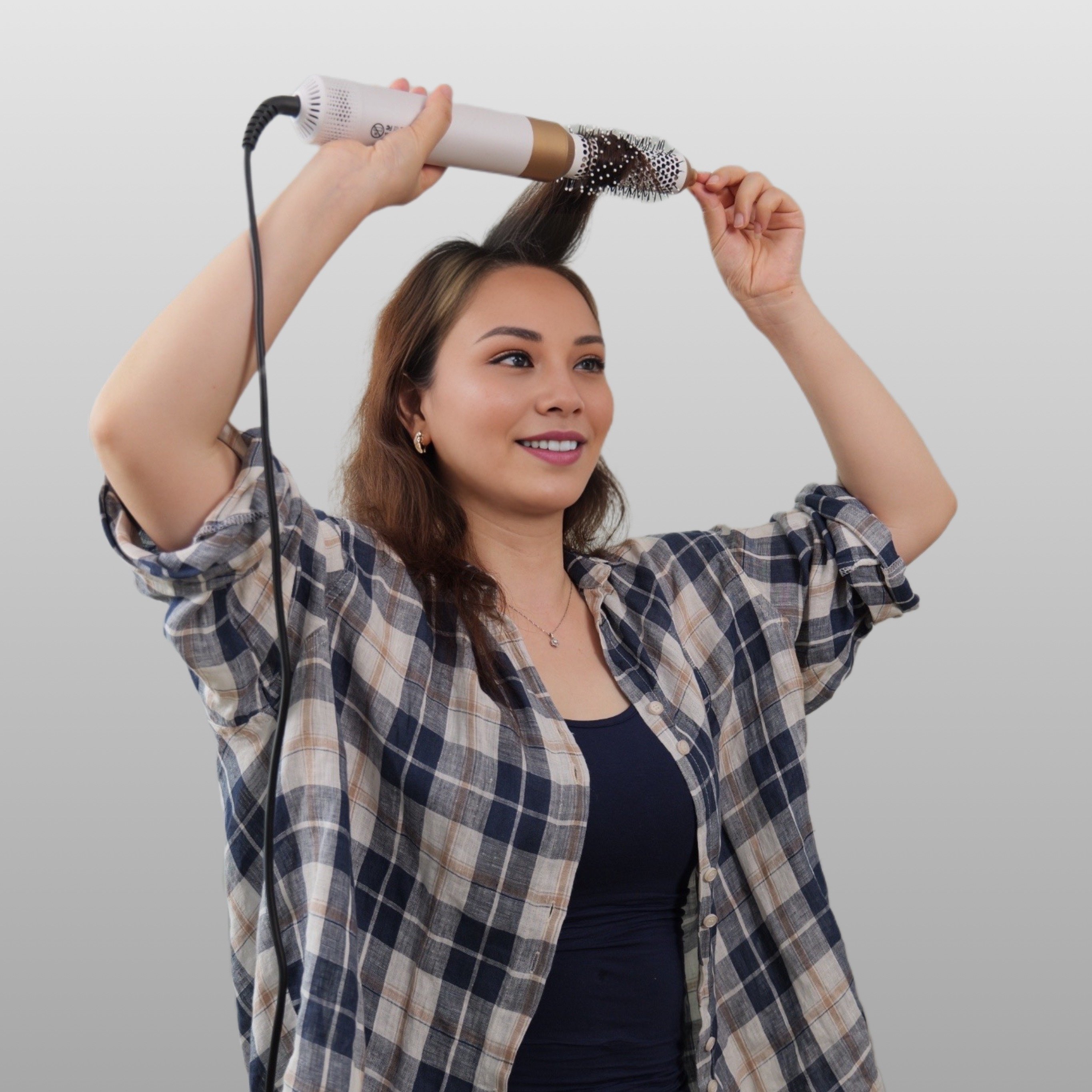 Multi Styler 6 in 1 Hair Dryer Brush 220V 1000W Professional Hair Styler With Curling Iron Straightener Multi Hair Styler Dryer