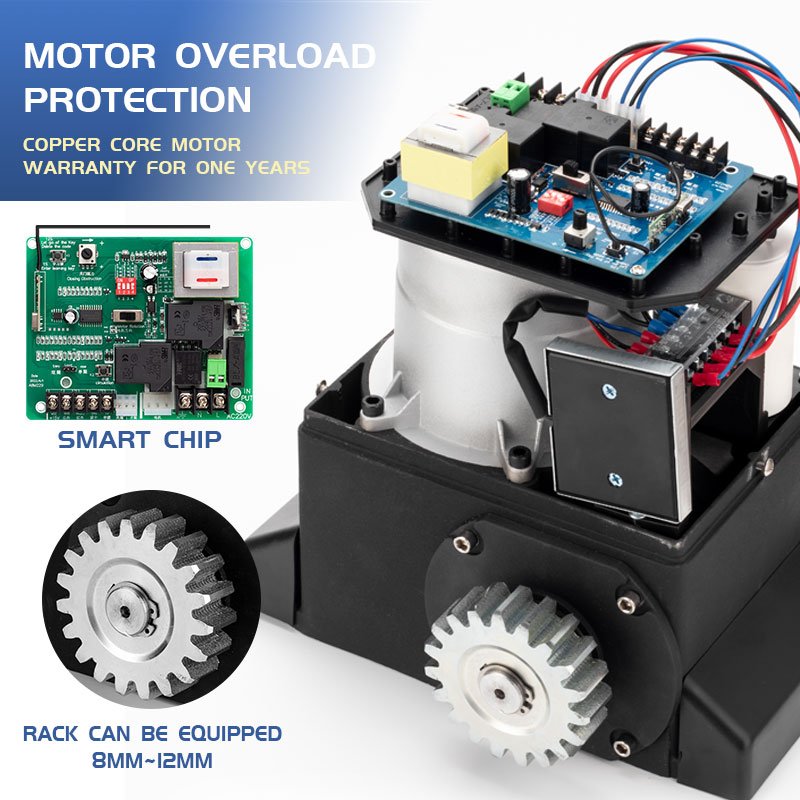 Oredy App Control Fencing Trellis Gates Automatic Sliding Gate Motor Operators Unit