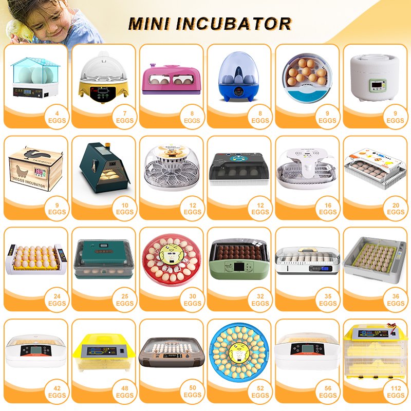 WONEGG Solar Automatic Chicken Eggs Incubator and Hatches for 9 25 32 64 88 200 240 300 352 880 1056 1500 2000 4000 15000 Eggs